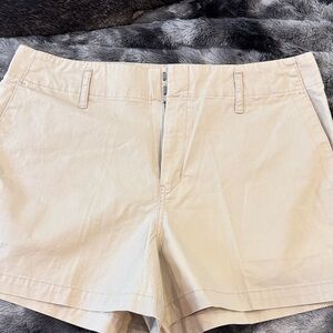 A New Day Tan Midi Shorts Classic Cotton Blend